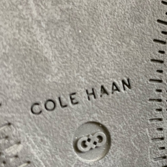 Cole Haan Tali Bow Ballet Flat Snakeskin Embossed Leather Size 6 - Picture 8 of 10